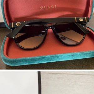 Gucci 56MM cat eye sunglasses